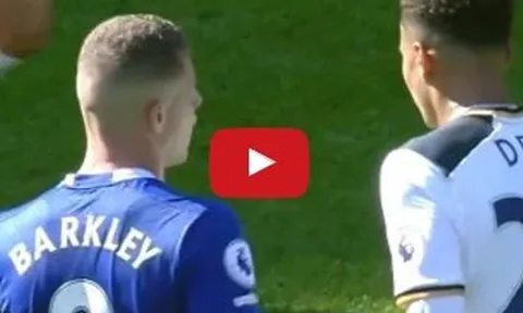 Ross Barkley chơi rất hay trong trận Everton - Tottenham