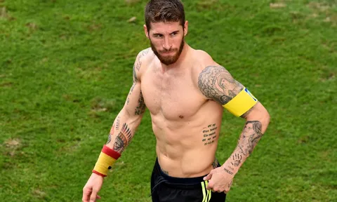 Sai lầm bỏ người của Sergio Ramos vs Georgia