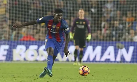 Samuel Umtiti lập kỷ lục đầu tiên ở La Liga
