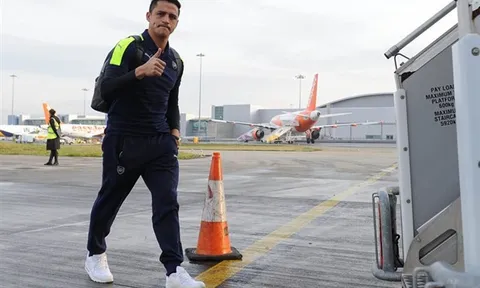 Sanchez cau có lên đường sang Thụy Sỹ cùng Arsenal