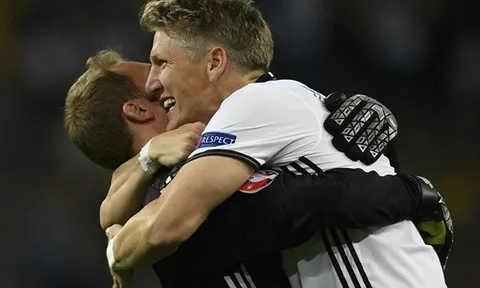 Schweinsteiger: "Lâu lắm rồi tôi mới lại ghi bàn"