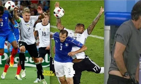 Schweinsteiger và Giroud bị ghép ảnh chế giễu