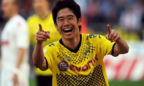 Shinji Kagawa từng rất bùng nổ trong màu áo Dortmund