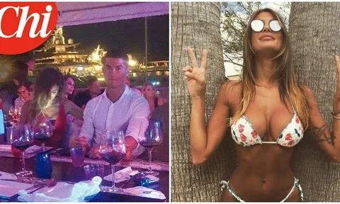 Siêu mẫu Italia tiết lộ ăn nằm với Ronaldo