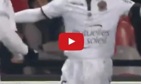 Siêu phẩm của Younes Belhanda giúp Nice đánh bại Guingamp