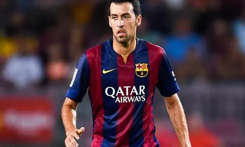 Siêu tiền vệ Sergio Busquets của Barcelona