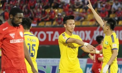 V-League 2016: SLNA gia nhập nhóm cầm đèn đỏ