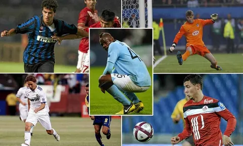 Số phận các ngôi sao cùng thời với 'Golden Boy' Balotelli