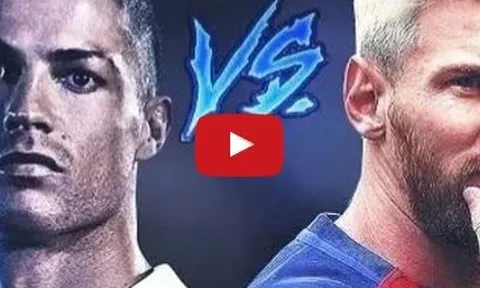 So sánh kĩ năng rê bóng của Cristiano Ronaldo và Lionel Messi