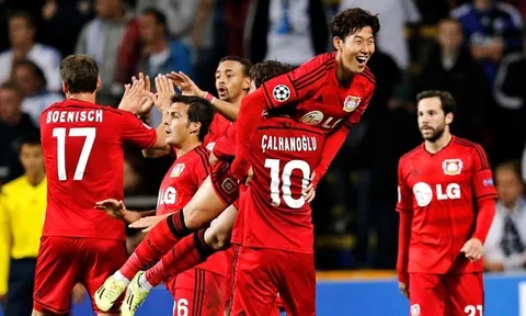 Son Heung Min – người hùng thương hiệu của Leverkusen
