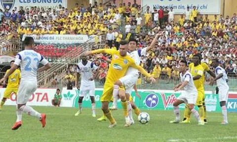 Sông Lam Nghệ An 1-0 FLC Thanh Hóa (Vòng 20 V-League 2016)