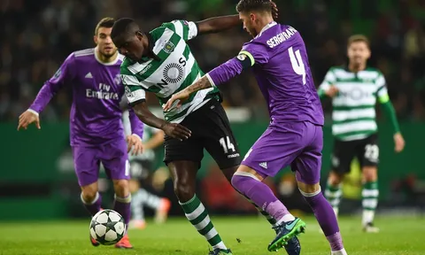 Sporting Lisbon 1-2 Real Madrid (vòng bảng Champions League)