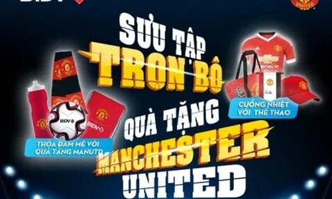 Sưu tập trọn bộ quà tặng Manchester United chính hãng