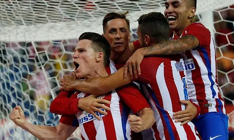 Tam tấu Griezmann - Gameiro - Torres của Atletico