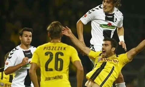 Tân binh Dembele tỏa sáng, Dortmund duy trì mạch chiến thắng