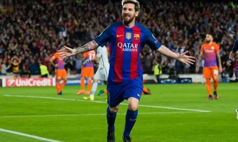 Tàn sát Man City, Messi lại lập thêm kỷ lục