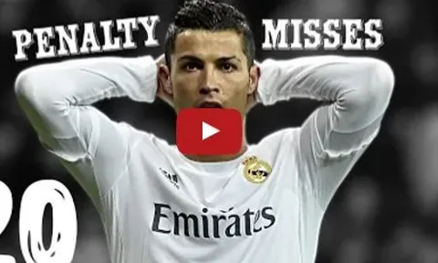 Tất cả 20 pha sút hỏng 11m của Cristiano Ronaldo cho đến nay