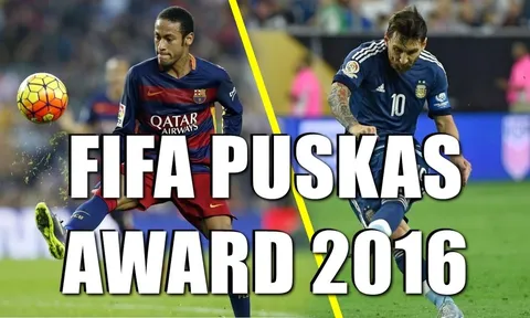 Tất cả bàn thắng tranh giải FIFA Puskas 2016