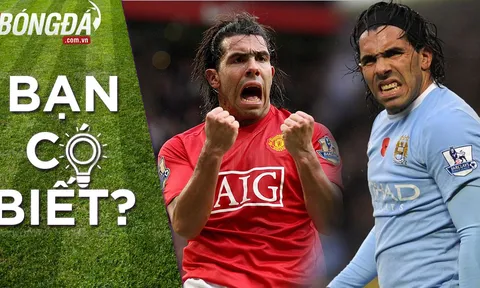 Tevez ở Man United hay Man City xuất sắc hơn