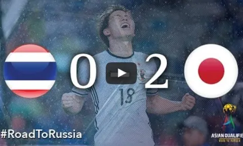 Thái Lan 0-2 Nhật Bản (Vòng loại thứ ba World Cup 2018)