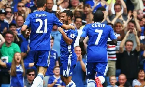 Thảm sát Burnley, Chelsea tạm thời dẫn đầu Premier League