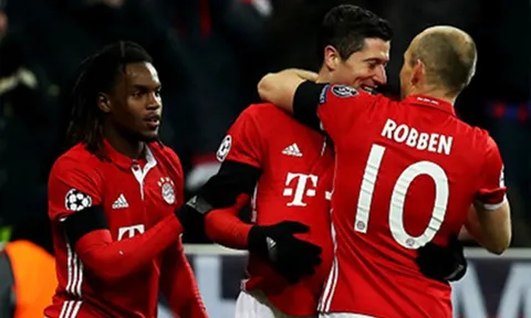 Thắng Atletico nhờ siêu phẩm của Lewandowski, Bayern vẫn ở ngôi nhì bảng D