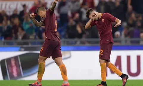 Thắng 'nhẹ' Palermo, AS Roma phả hơi nóng vào Juventus