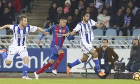 Thống kê cho thấy trước Sociedad, Barca tệ chưa từng thấy