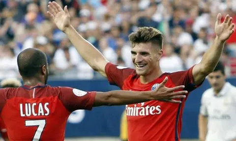 Thua liền 3 bàn trong hiệp 1, Real gục ngã trước PSG tại ICC