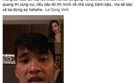 Thủy Tiên an ủi Công Vinh sau trận thua Indonesia
