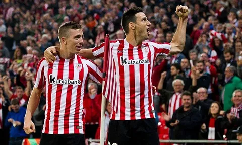 Tiền đạo 35 tuổi Aduriz ghi 5 bàn, lập kỷ lục ở cúp châu Âu