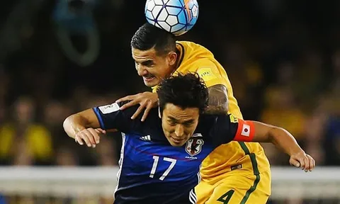 'Cây trường sinh' Tim Cahill bất lực trước Nhật Bản