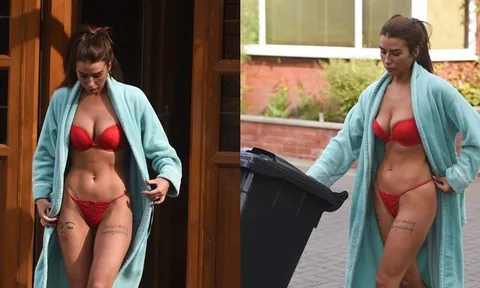 Tình cũ Rooney cố tình khoe da thịt đẩy thùng rác