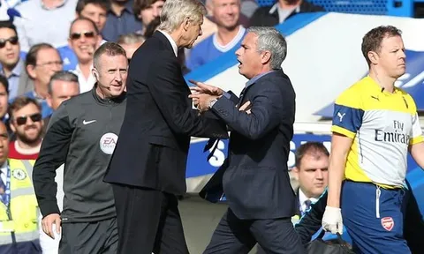 Tình huống xô xát giữa Wenger và Mourinho trong quá khứ