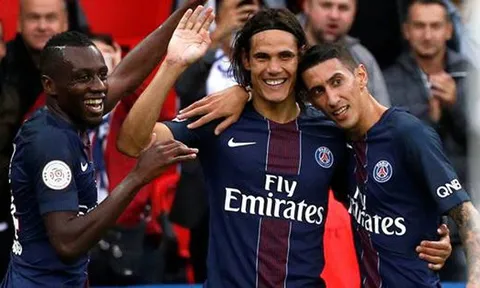 Tổng hợp vòng 9 Ligue 1: Cavani lại nổ súng giúp PSG lên nhì bảng