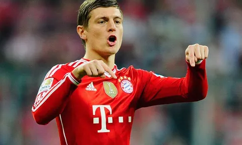 Toni Kroos khi còn khoác áo Bayern Munich