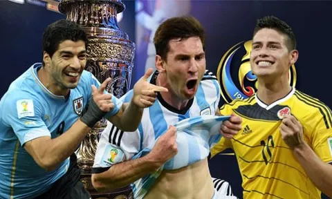 Top 10 cầu thủ đắt giá nhất Copa America 2016