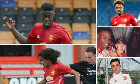 Top 10 'măng non' có cơ hội thăng tiến lên đội một Man Utd
