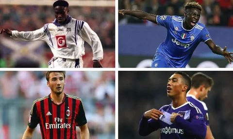 Top 10 măng non sớm "chạm ngõ" Champions League: Moise Kean thua kém thần đồng Barca