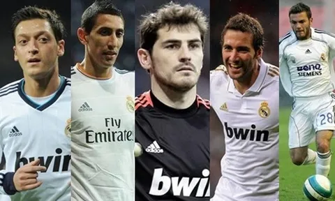 Top 10 ngôi sao bị Real 'ruồng bỏ' (Phần 2): Oezil, Di Maria, Mata - Những 'kèo trái ma thuật'