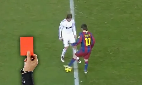 Top 10 thẻ đỏ trong lịch sử El Clasico
