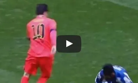 Top 20 pha bóng ma thuật khiến đối phương té ngã của Lionel Messi