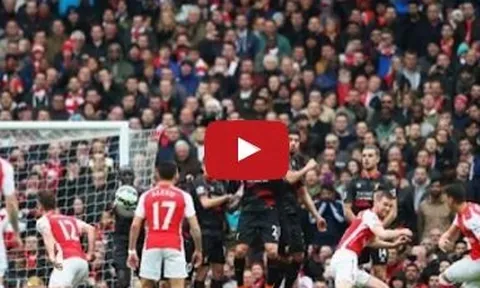 Top 5 pha sút phạt đẹp nhất mọi thời đại của Arsenal