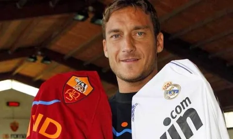 Totti tiết lộ điểm đến duy nhất nếu rời Roma