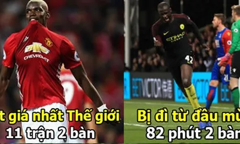 Toure tỏa sáng, Pogba liền 'hứng đá' từ dư luận