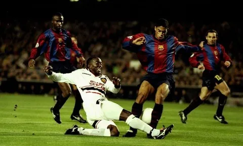 Trận cầu kinh điển, Barcelona 3-3 Manchester United
