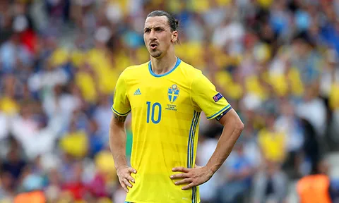 Trận cuối của Zlatan Ibrahimovic cho Thụy Điển