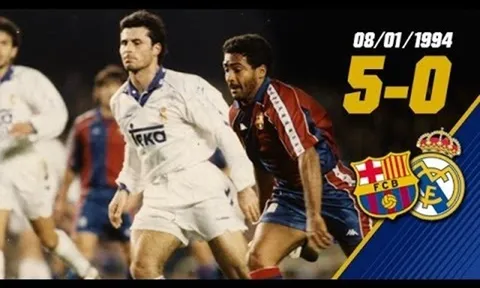 Trận đấu đáng nhớ: Barca 5-0 Real (1993/94)