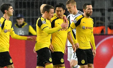 Trận Dortmund - Legia Warszawa có số bàn thắng cao nhất lịch sử Champions League