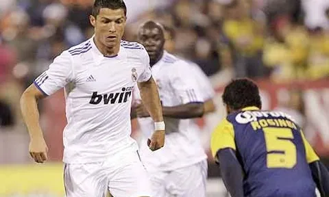 Trận ra mắt  Real Madrid của Ronaldo